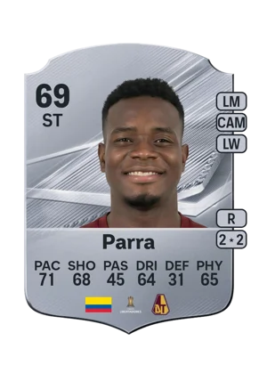 Parra - 69 - Rare EA FC 27 card