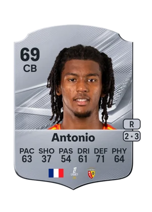 Antonio - 69 - Rare EA FC 27 card