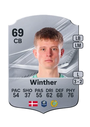 Winther - 69 - Rare EA FC 27 card