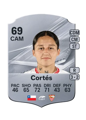 Cortés - 69 - Rare EA FC 27 card