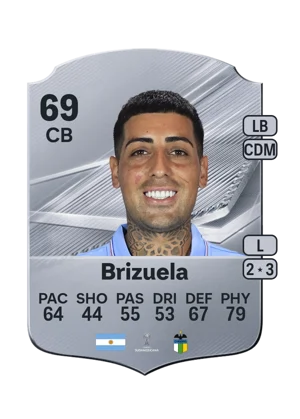 Brizuela - 69 - Rare EA FC 27 card
