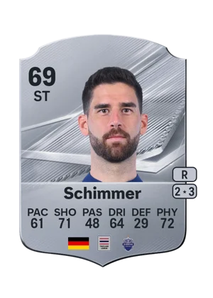 Schimmer - 69 - Rare EA FC 27 card