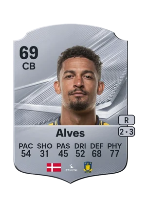 Alves - 69 - Rare EA FC 27 card