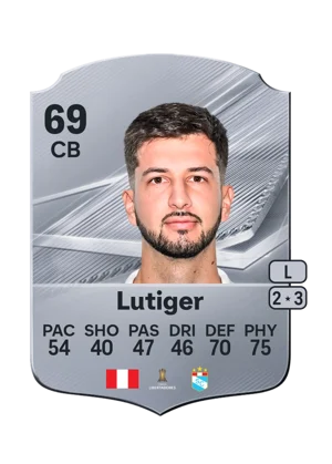 Lutiger - 69 - Rare EA FC 27 card