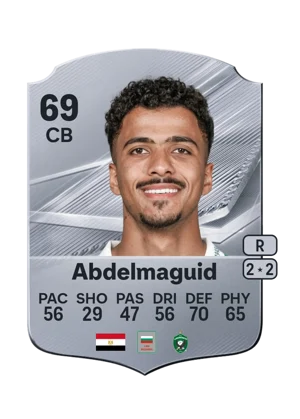 Abdelmaguid - 69 - Rare EA FC 27 card