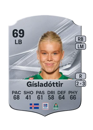 Gísladóttir - 69 - Rare EA FC 27 card