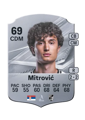 Mitrović - 69 - Rare EA FC 27 card