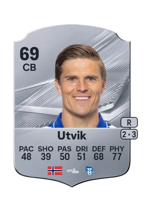 Utvik - 69 - Rare EA FC 27 card
