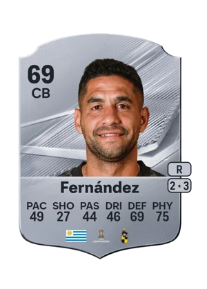 Fernández - 69 - Rare EA FC 27 card