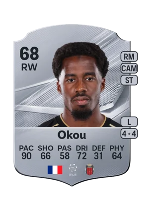 Okou - 68 - Rare EA FC 27 card