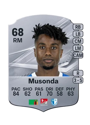 Musonda - 68 - Rare EA FC 27 card