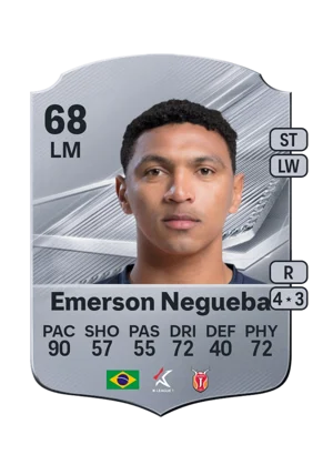 Emerson Negueba - 68 - Rare EA FC 27 card