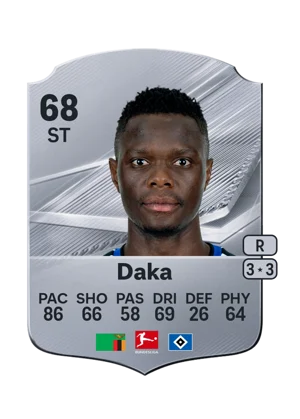 Daka - 68 - Rare EA FC 27 card