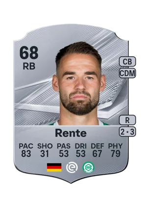 Rente - 68 - Rare EA FC 27 card