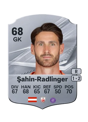 Şahin-Radlinger - 68 - Rare EA FC 27 card