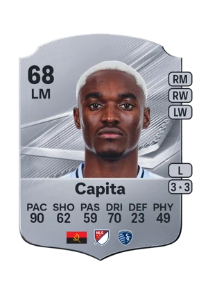 Capita - 68 - Rare EA FC 27 card