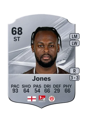 Jones - 68 - Rare EA FC 27 card