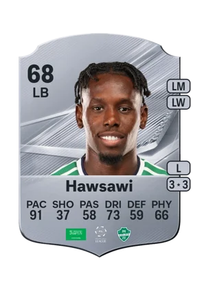 Hawsawi - 68 - Rare EA FC 27 card