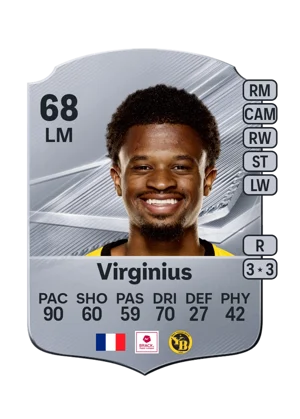 Virginius - 68 - Rare EA FC 27 card