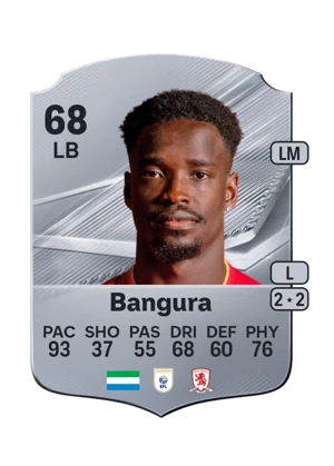 Bangura - 68 - Rare EA FC 27 card