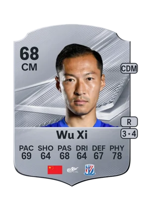 Wu Xi - 68 - Rare EA FC 27 card