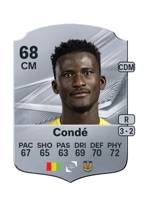 Condé - 68 - Rare EA FC 27 card
