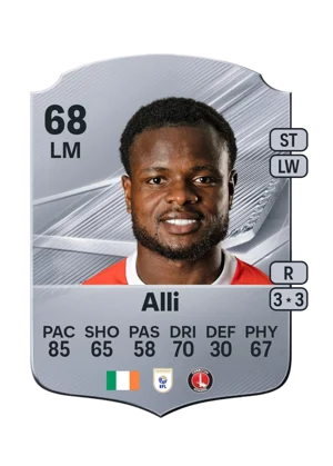 Alli - 68 - Rare EA FC 27 card