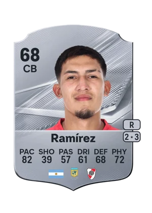 Ramírez - 68 - Rare EA FC 27 card