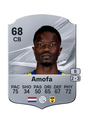 Amofa - 68 - Rare EA FC 27 card