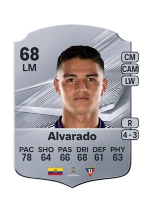 Alvarado - 68 - Rare EA FC 27 card