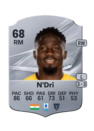 N'Dri - 68 - Rare EA FC 27 card