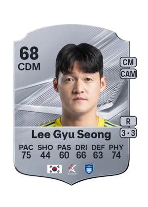 Lee Gyu Seong - 68 - Rare EA FC 27 card