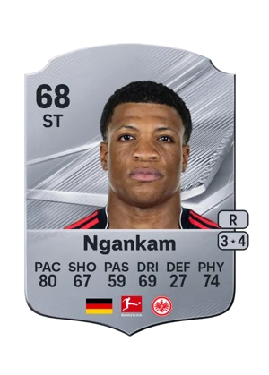 Ngankam - 68 - Rare EA FC 27 card