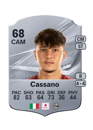 Cassano - 68 - Rare EA FC 27 card