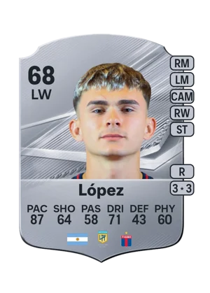 López - 68 - Rare EA FC 27 card