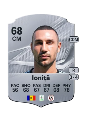 Ioniță - 68 - Rare EA FC 27 card