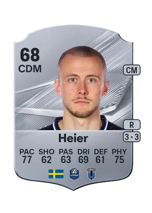 Heier - 68 - Rare EA FC 27 card