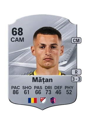 Mățan - 68 - Rare EA FC 27 card