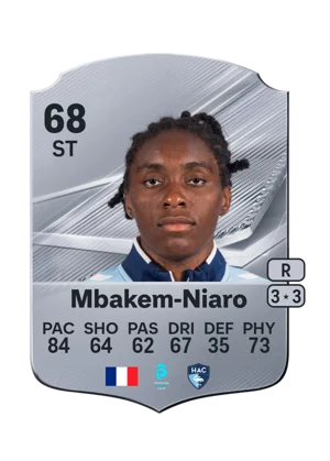 Mbakem-Niaro - 68 - Rare EA FC 27 card