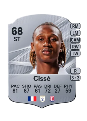 Cissé - 68 - Rare EA FC 27 card