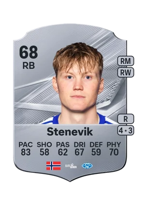 Stenevik - 68 - Rare EA FC 27 card