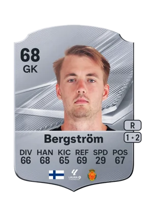Bergström - 68 - Rare EA FC 27 card