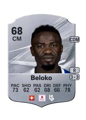 Beloko - 68 - Rare EA FC 27 card