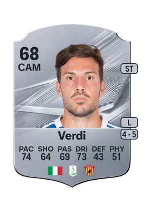 Verdi - 68 - Rare EA FC 27 card