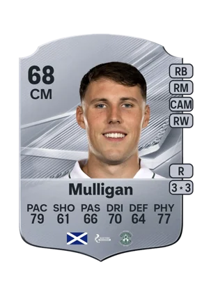 Mulligan - 68 - Rare EA FC 27 card
