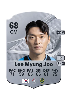 Lee Myung Joo - 68 - Rare EA FC 27 card