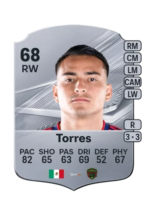 Torres - 68 - Rare EA FC 27 card