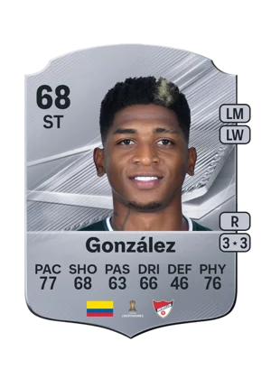 González - 68 - Rare EA FC 27 card