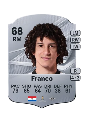Franco - 68 - Rare EA FC 27 card
