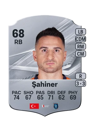 Şahiner - 68 - Rare EA FC 27 card